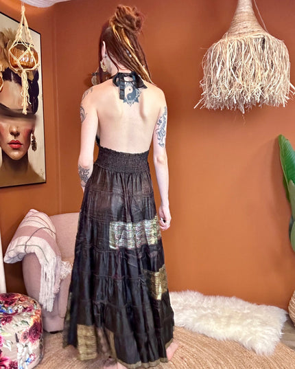 Zamira Vintage Silk Dress