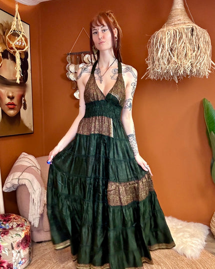 Zamira Vintage Silk Dress