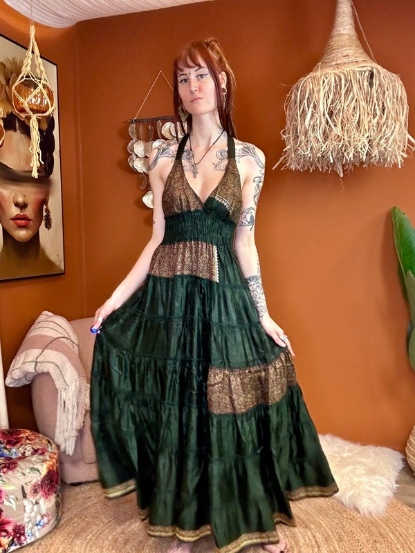Zamira Vintage Silk Dress