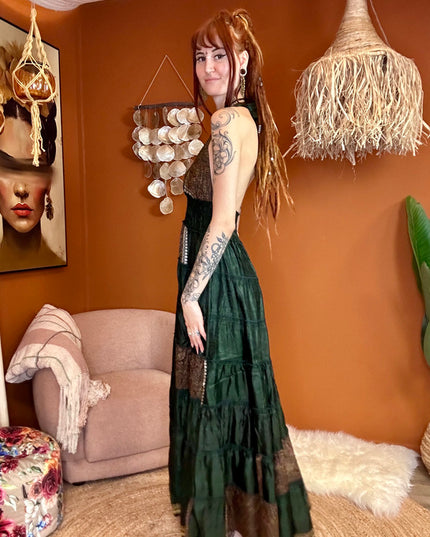 Zamira Vintage Silk Dress