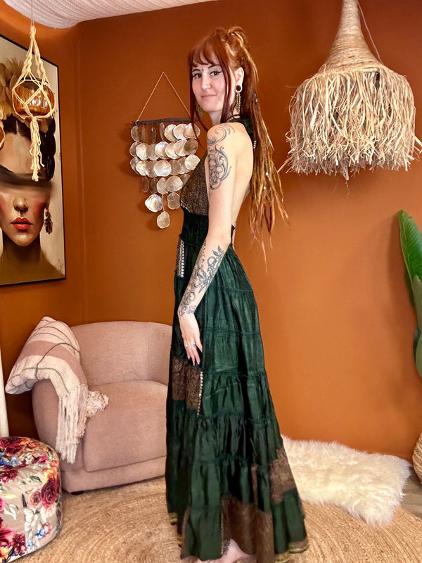 Zamira Vintage Silk Dress