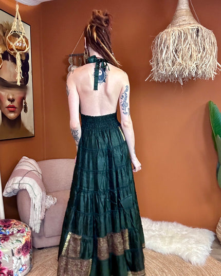 Zamira Vintage Silk Dress