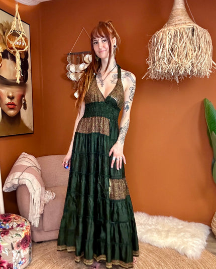 Zamira Vintage Silk Dress