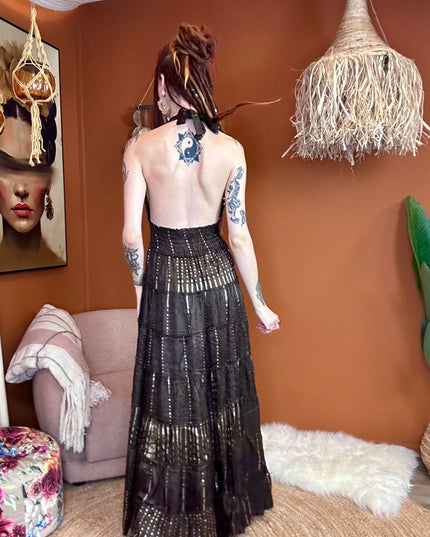 Zamira Vintage Silk Dress