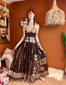 Zamira Vintage Silk Dress