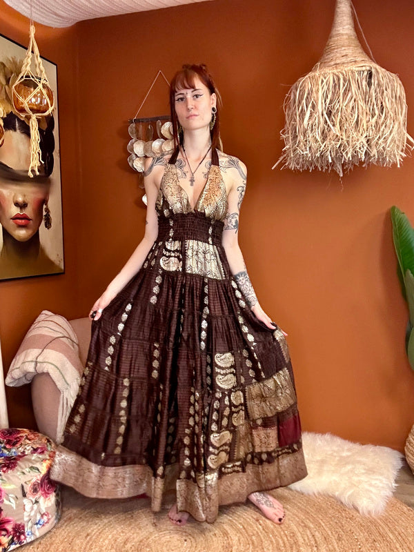 Zamira Vintage Silk Dress