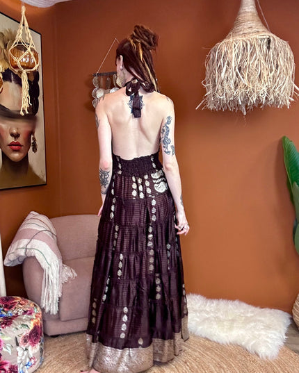 Zamira Vintage Silk Dress