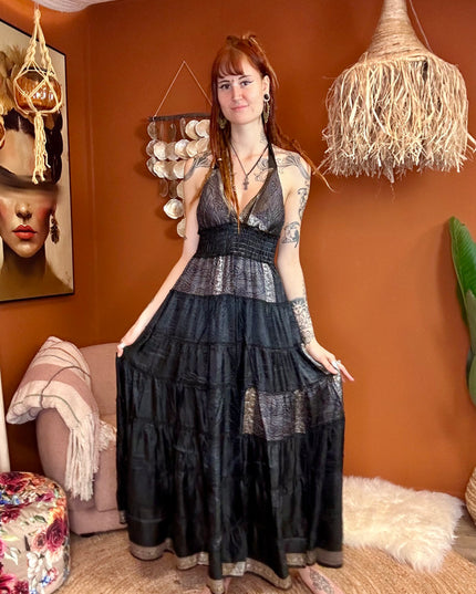 Zamira Vintage Silk Dress