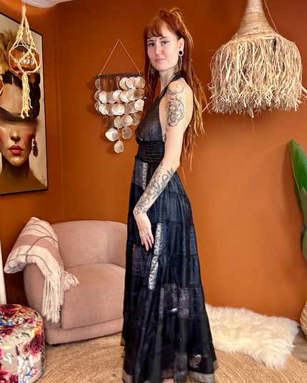 Zamira Vintage Silk Dress