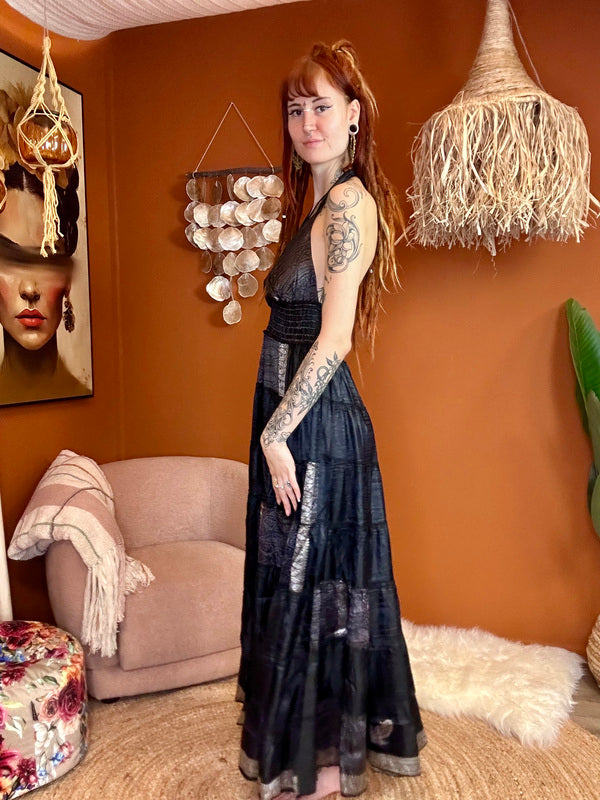 Zamira Vintage Silk Dress