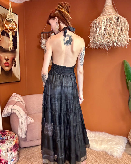 Zamira Vintage Silk Dress