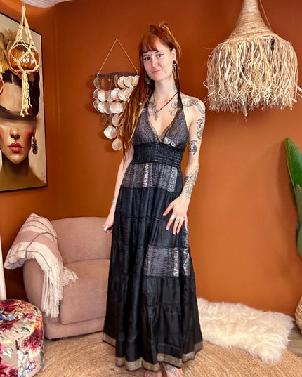 Zamira Vintage Silk Dress