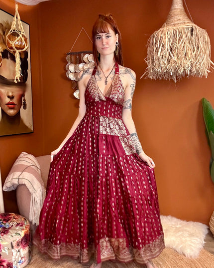 Zamira Vintage Silk Dress