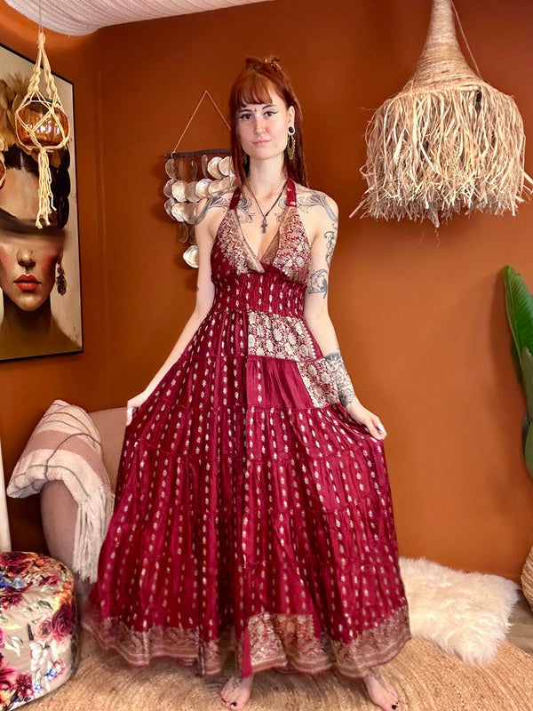 Zamira Vintage Silk Dress