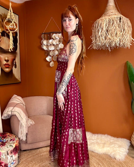 Zamira Vintage Silk Dress