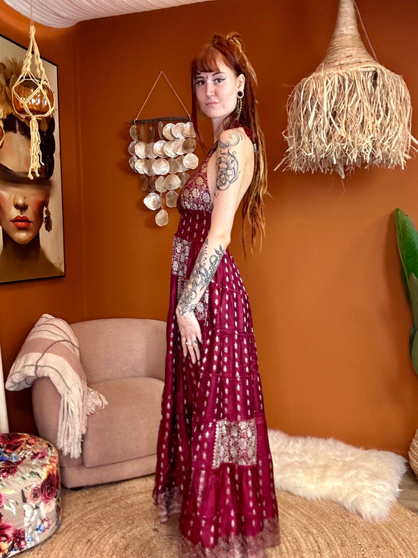 Zamira Vintage Silk Dress