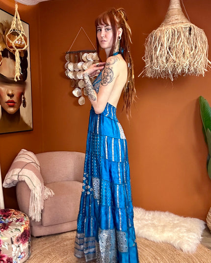 Zamira Vintage Silk Dress