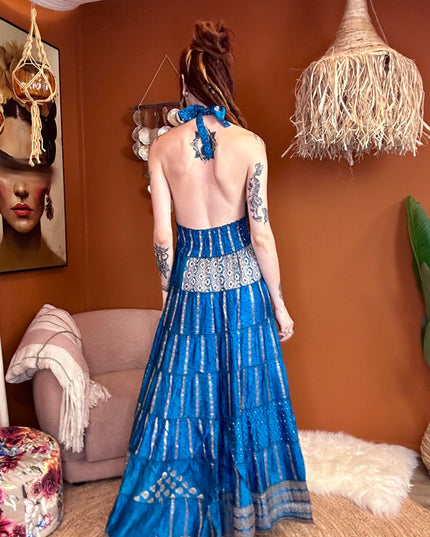 Zamira Vintage Silk Dress