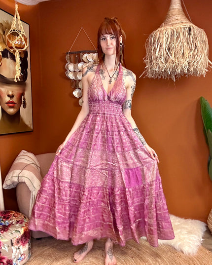 Zamira Vintage Silk Dress