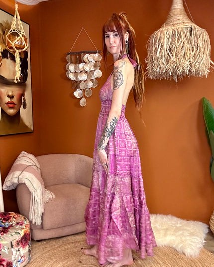 Zamira Vintage Silk Dress