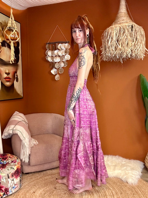 Zamira Vintage Silk Dress