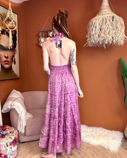 Zamira Vintage Silk Dress