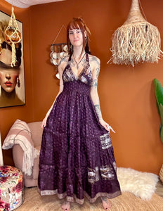 Zamira Vintage Silk Dress