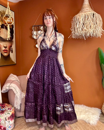 Zamira Vintage Silk Dress