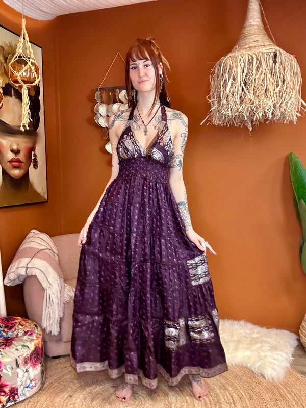 Zamira Vintage Silk Dress