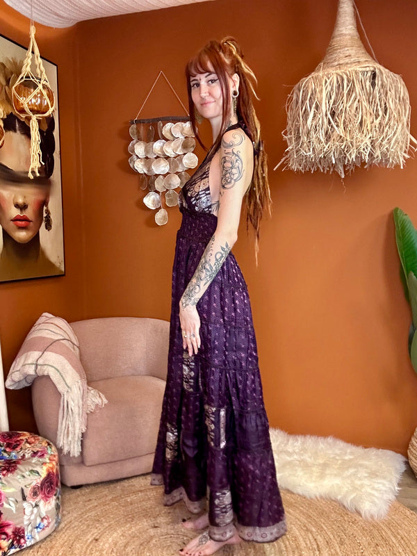 Zamira Vintage Silk Dress