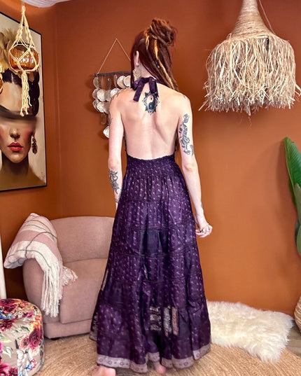 Zamira Vintage Silk Dress