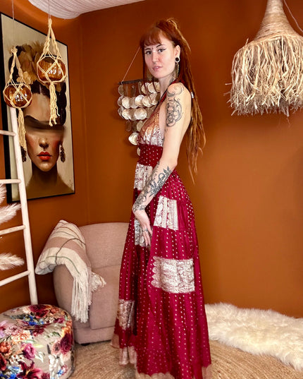 Zamira Vintage Silk Dress