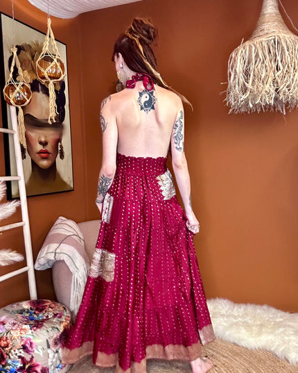 Zamira Vintage Silk Dress