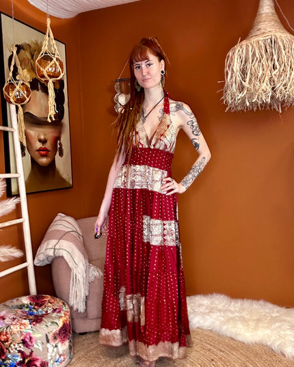 Zamira Vintage Silk Dress