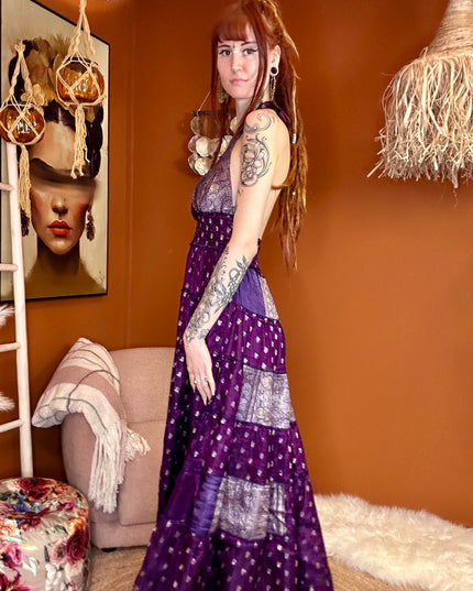 Zamira Vintage Silk Dress