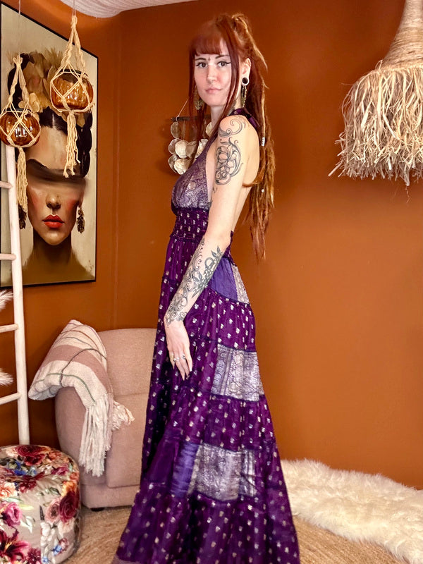 Zamira Vintage Silk Dress