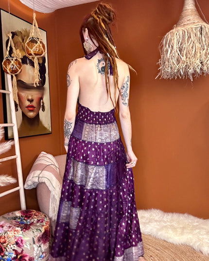 Zamira Vintage Silk Dress