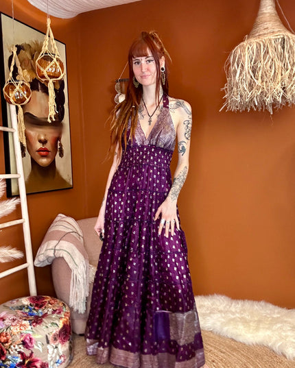 Zamira Vintage Silk Dress