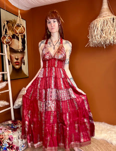 Zamira Vintage Silk Dress