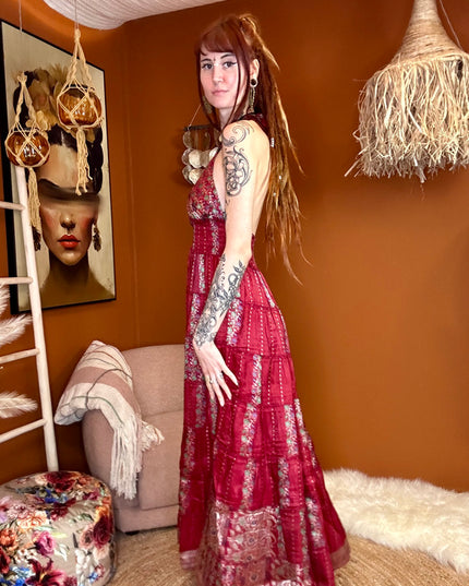 Zamira Vintage Silk Dress