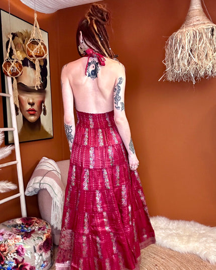 Zamira Vintage Silk Dress