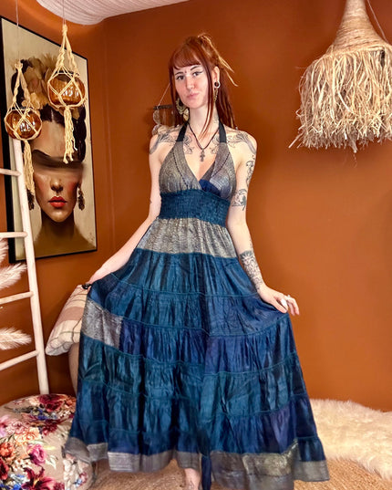 Zamira Vintage Silk Dress