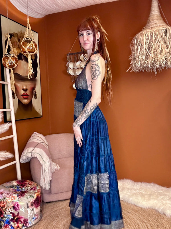 Zamira Vintage Silk Dress