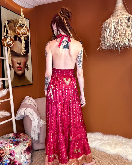 Zamira Vintage Silk Dress