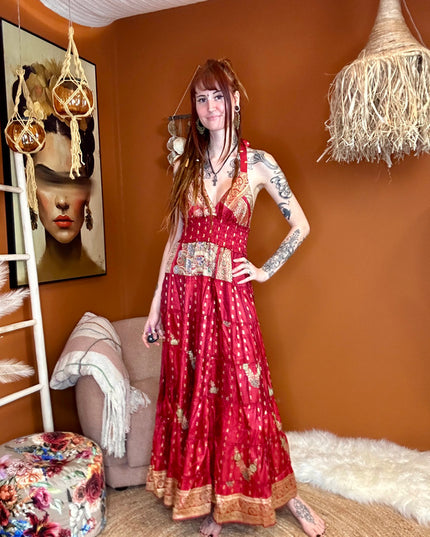 Zamira Vintage Silk Dress