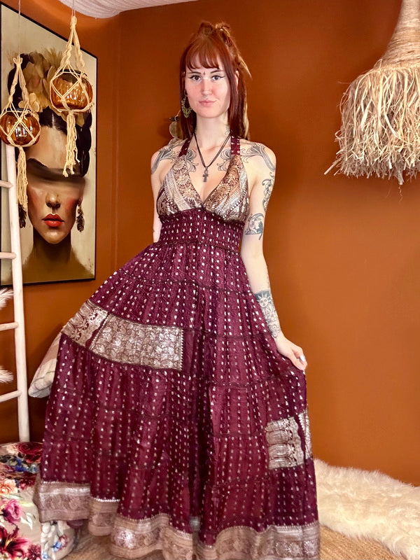 Zamira Vintage Silk Dress