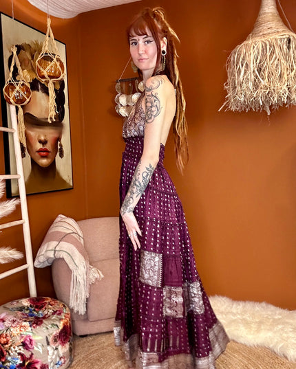 Zamira Vintage Silk Dress