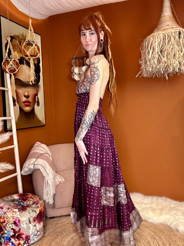 Zamira Vintage Silk Dress