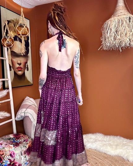 Zamira Vintage Silk Dress