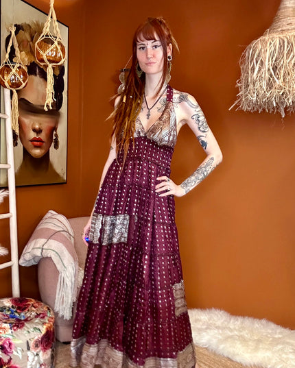 Zamira Vintage Silk Dress